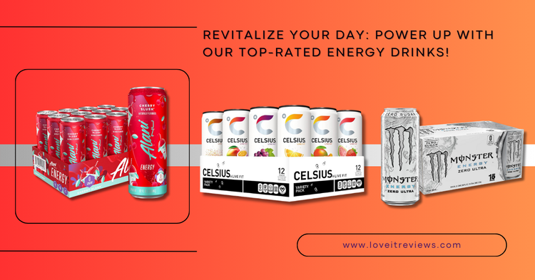 5 Top-Rated Energy Drinks You Need to Try