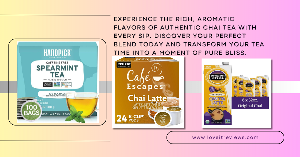 The Art of Chai Teas: Explore the 5 Best Sellers' Selection