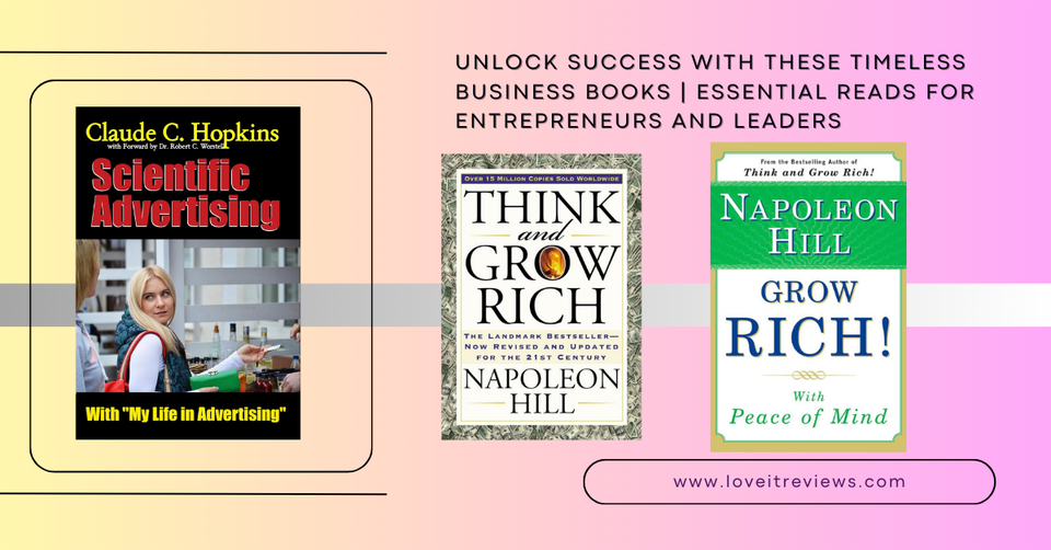 Timeless Business Books Every Entrepreneur Must Read